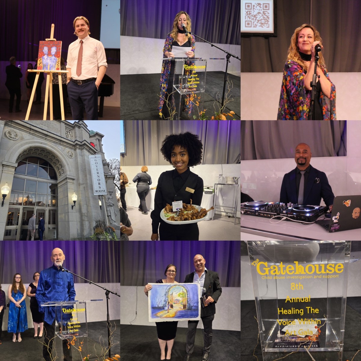 The GATEHOUSE- The 8th Annual Healing the Voice Within Art Gala Fundraise @Liberty Grand-Thurs.,Oct.8th,2026